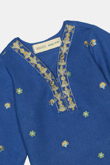 Blue Embroidered Infant 2PC Blue Embroidered Infant 2PC