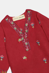 Pink Embroidered Infant 2PC Pink Embroidered Infant 2PC