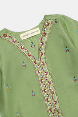 Light Green Embroidered Infant 2PC Light Green Embroidered Infant 2PC