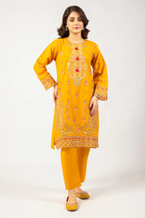 Mustard Embroidered 2PC Mustard Embroidered 2PC