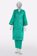 Green Embroidered 2PC Green Embroidered 2PC