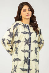 Cream Printed 2PC Cream Printed 2PC