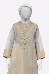 Cream Embroidered Kurti From Sohaye By Diners Cream Embroidered Kurti From Sohaye By Diners