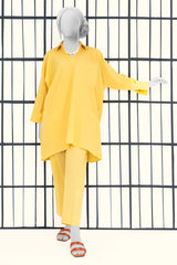 Yellow Stylised Kurti Yellow Stylised Kurti
