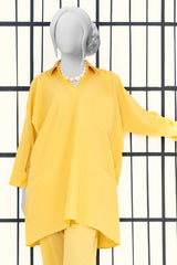 Yellow Stylised Kurti Yellow Stylised Kurti