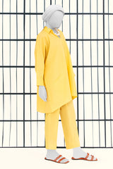 Yellow Stylised Kurti Yellow Stylised Kurti