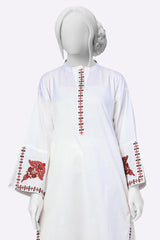 White Embroidered Kurti From Sohaye By Diners White Embroidered Kurti From Sohaye By Diners