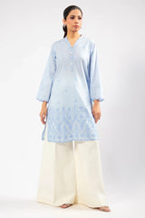 Sky Blue Embroidered Kurti Sky Blue Embroidered Kurti