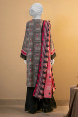 Black Printed 3PC Unstitched Black Printed 3PC Unstitched