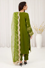 3 Piece-Embroidered Unstitched Velvet Suit 3 Piece-Embroidered Unstitched Velvet Suit