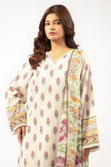 Beige Printed 3PC Unstitched Beige Printed 3PC Unstitched
