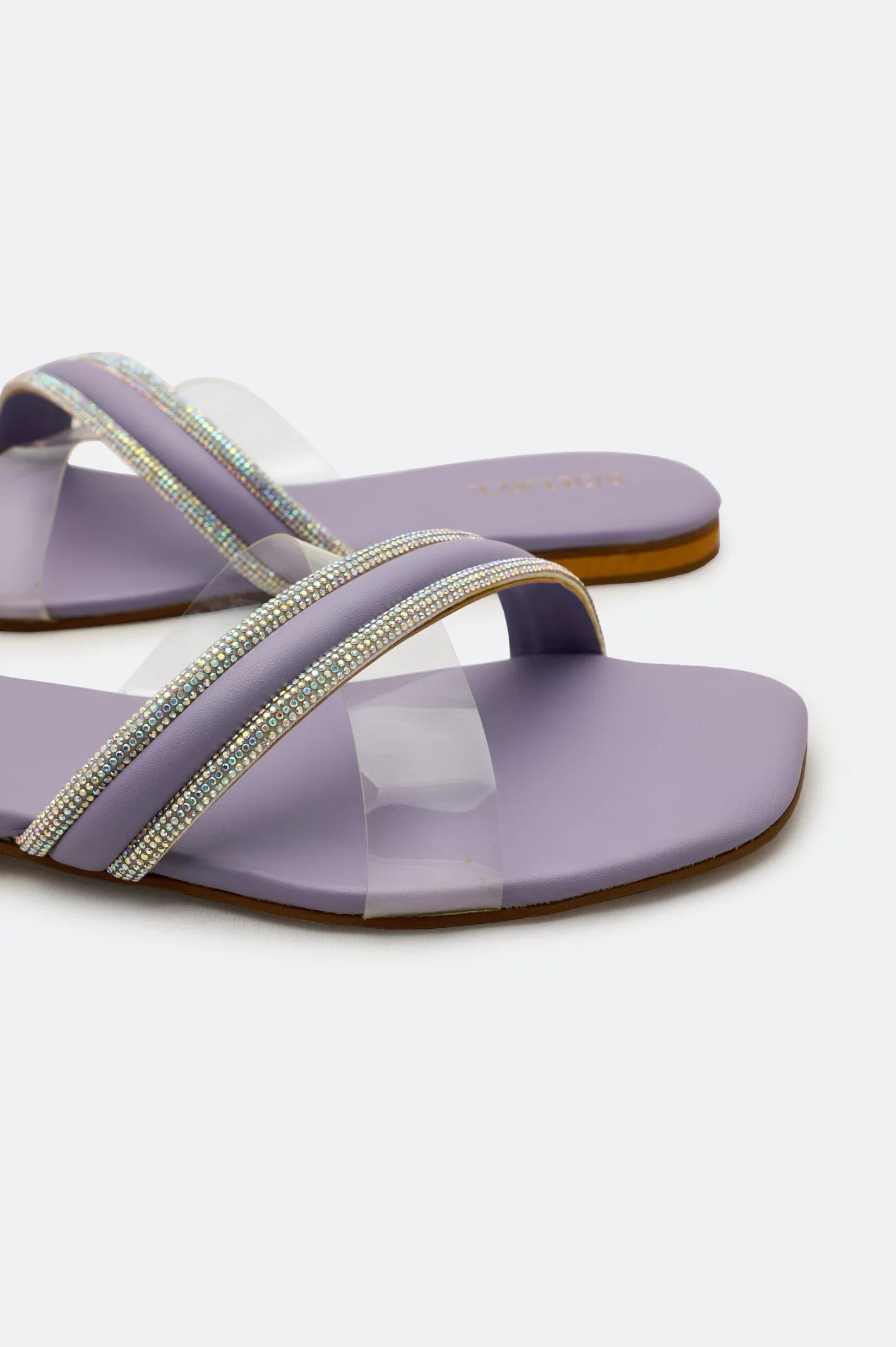 Lilac Slippers for Women