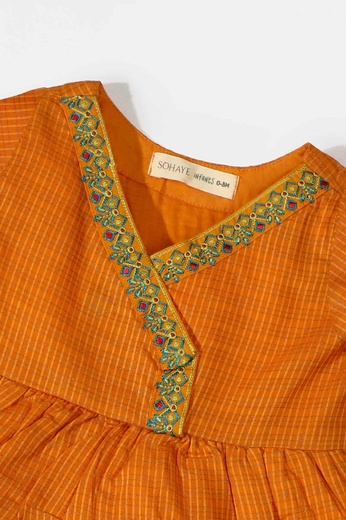 Orange Infant's 2PC Suit From Sohaye