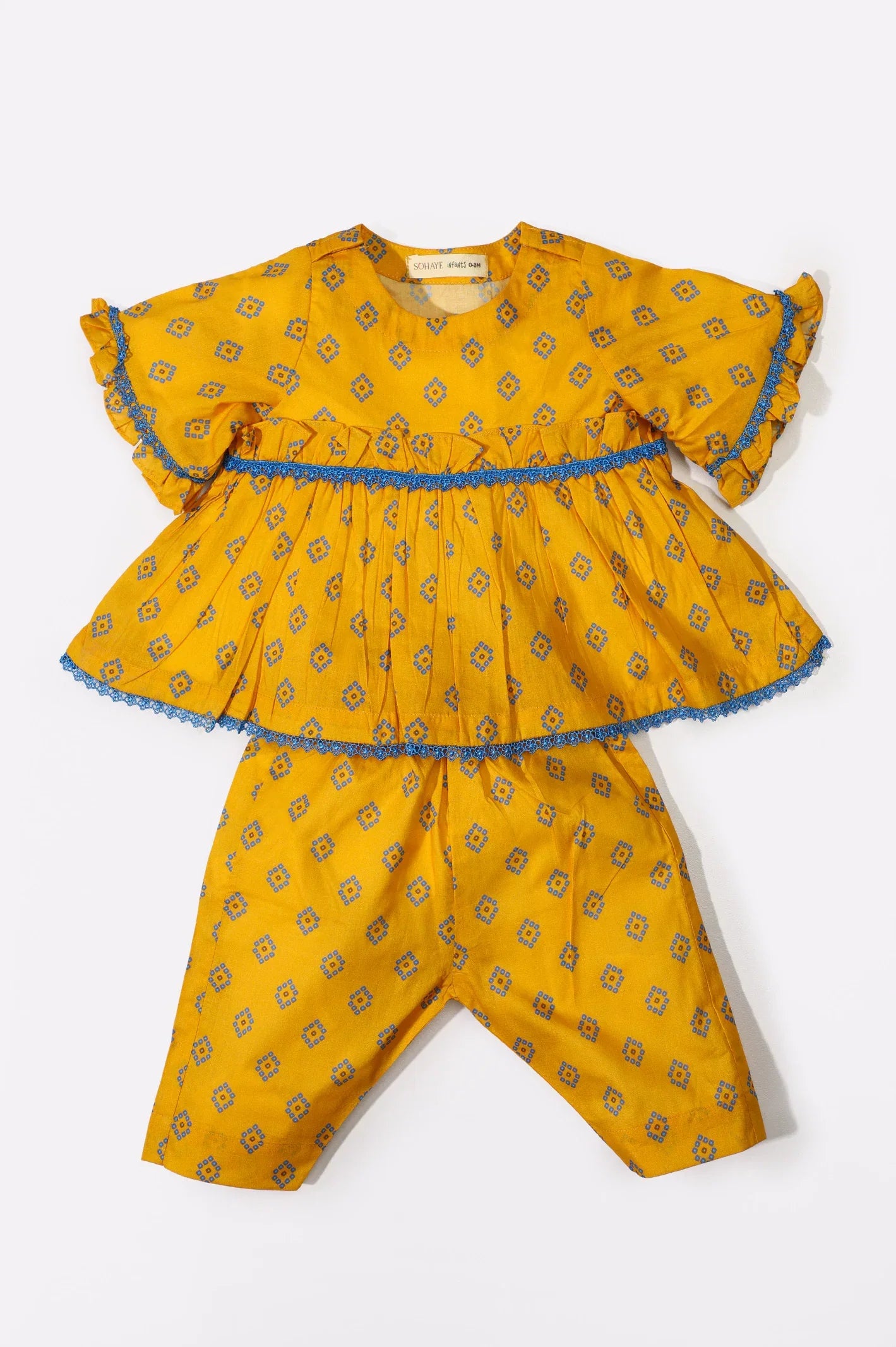 Yellow Infant's 2PC Suit From Sohaye