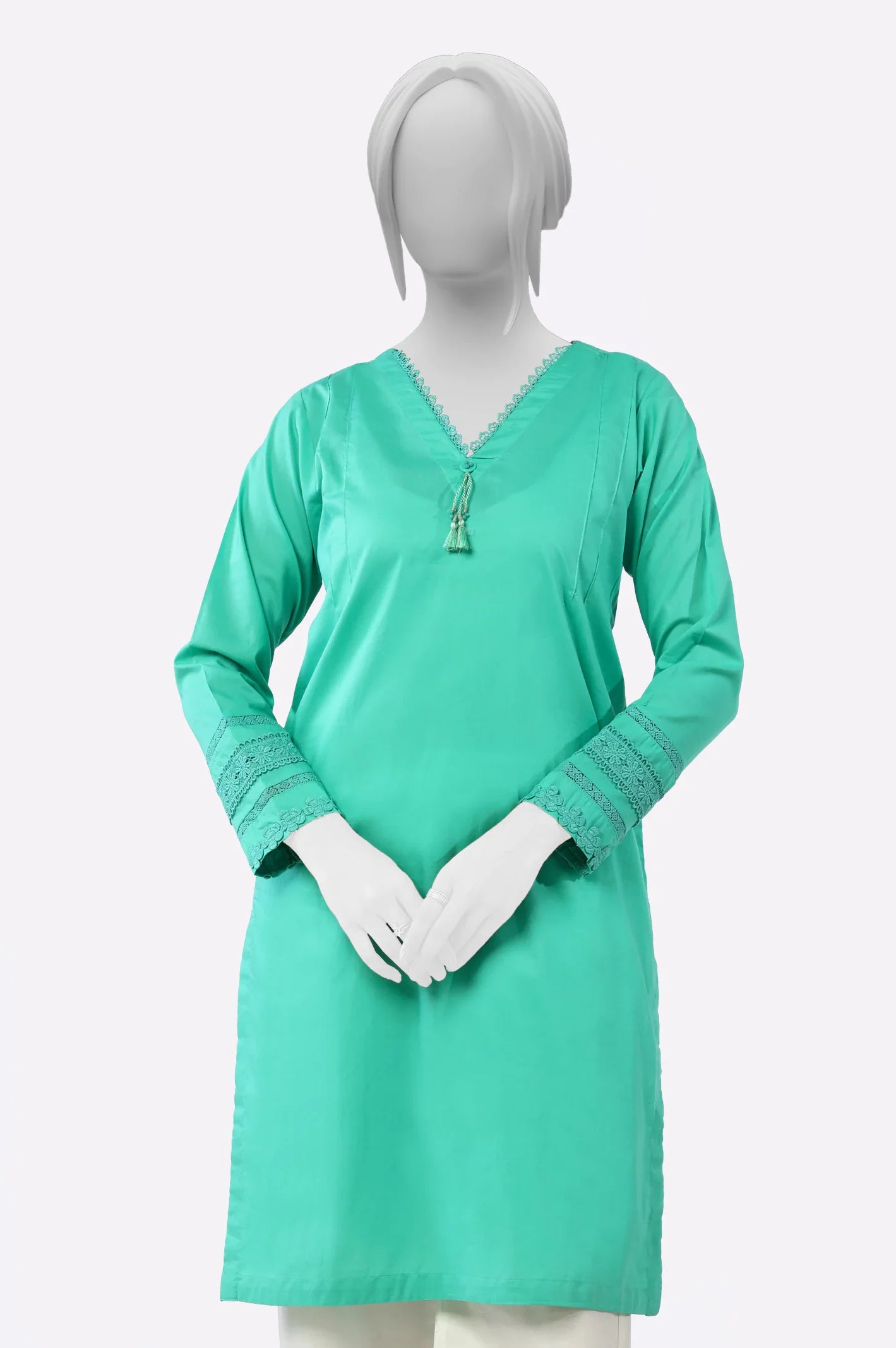 Green Stylised Kurti From Sohaye By Diners