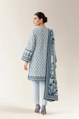 Printed Unstitched 3PC
