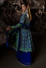 Royal Blue Printed 3PC Unstitched