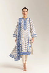 Printed Unstitched 3PC