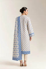 Printed Unstitched 3PC