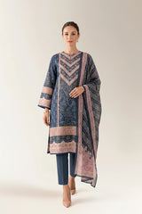 Printed Unstitched 3PC