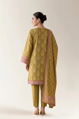 Printed Unstitched 3PC