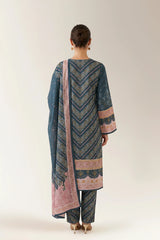 Printed Unstitched 3PC