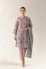 Printed Unstitched 3PC