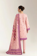 Printed Unstitched 3PC
