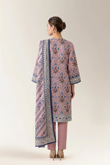 Printed Unstitched 3PC