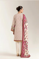 Printed Unstitched 3PC