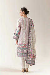Printed Unstitched 3PC