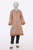 Brown Printed Ready To Wear Kurti