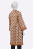 Brown Ready To Wear Printed Kurti for Womens