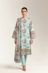 Printed Unstitched 3PC