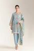 Printed Unstitched 3PC