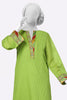 Green Embroidered Kurti