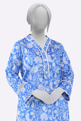 Blue Printed Kurti From Sohaye By Diners