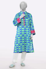 Blue Printed Kurti From Sohaye By Diners