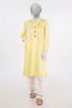 Yellow Solid Kurti - Diners