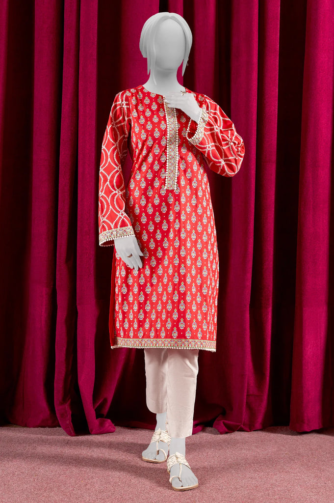 Polyster Printed Kurti - Diners