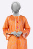 Orange Embroidered Kurti From Sohaye By Diners