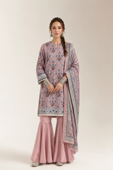 Printed Unstitched 3PC