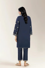 Embroidered Blue 2PC