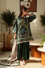 Printed Unstitched 3PC
