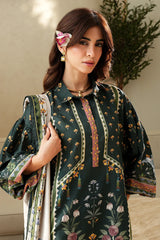 Printed Unstitched 3PC