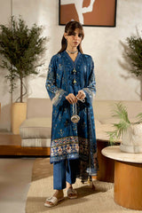 Printed Unstitched 3PC