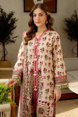 Printed Unstitched 3PC