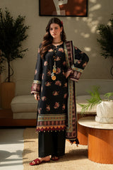 Printed Unstitched 3PC