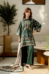 Printed Unstitched 3PC
