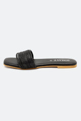 Black Ladies Casual Slippers